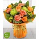 Orange World Vase Bouquet