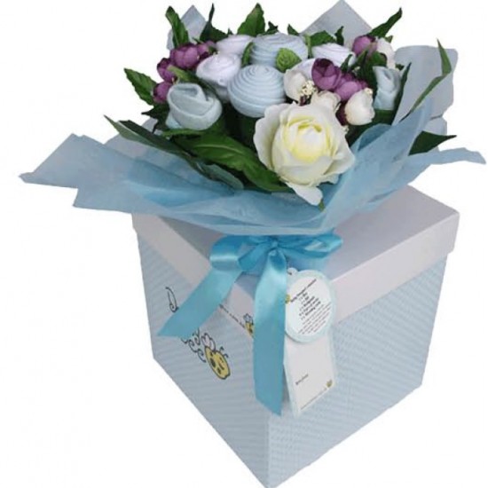 Baby BOY Flowers Bouquet